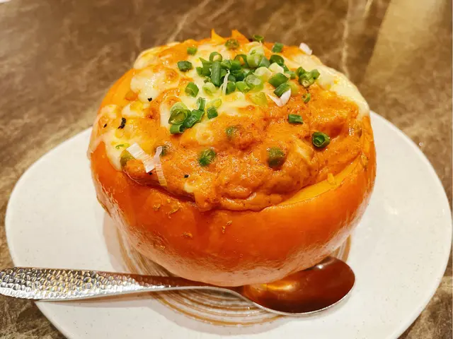 日式南瓜焗海鮮飯