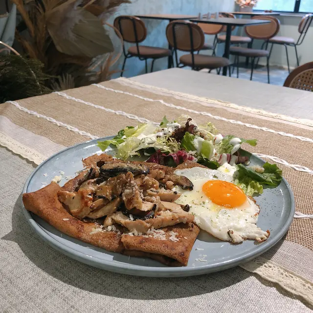 松露蘑菇雞肉