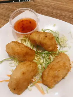 手打炸蝦餅