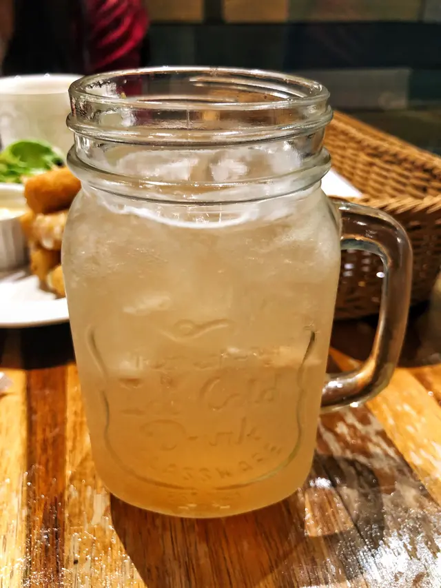 玫瑰蘋果梳打