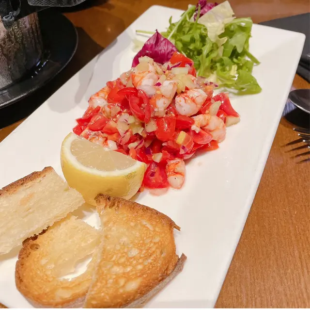Red  shrimps  Catalana  