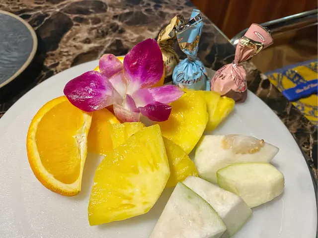 最後侍應送上水果盤,招呼周到!