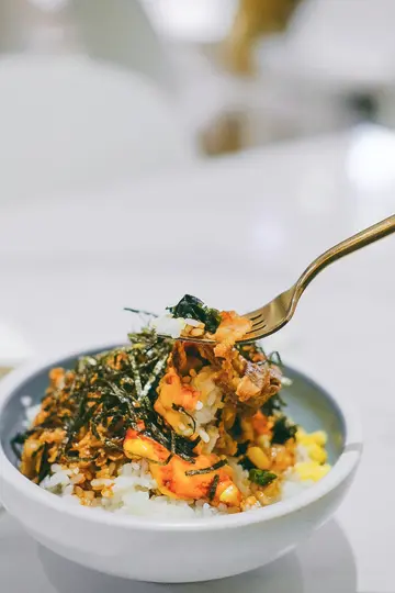 芝士酱和风牛肉饭
