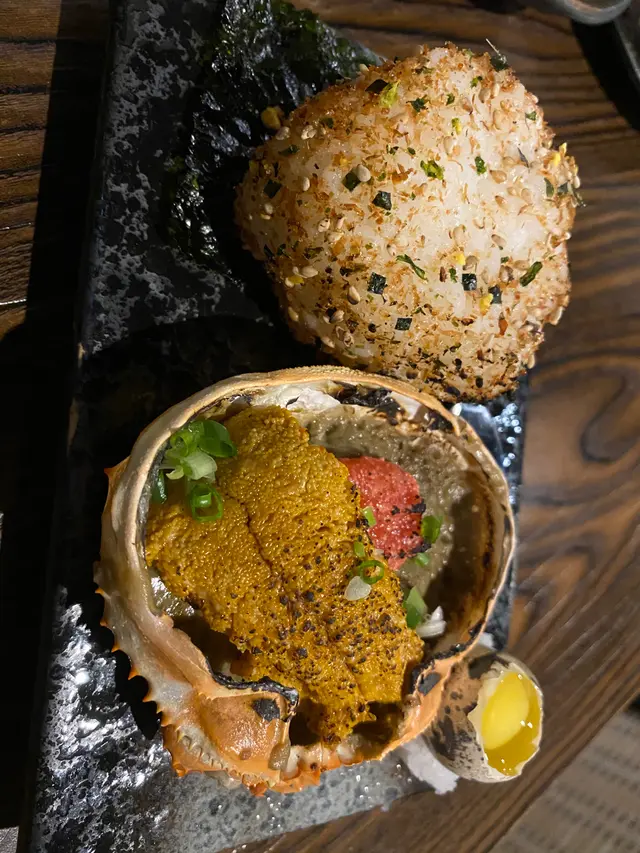 味噌海膽甲羅燒