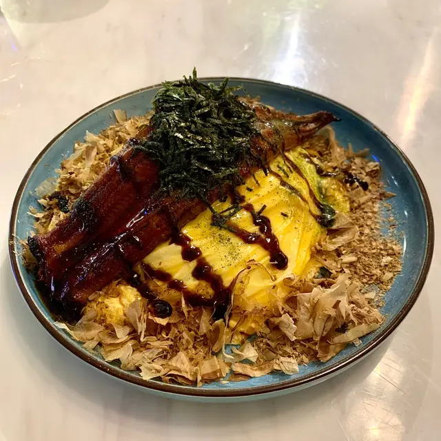 招牌名古屋蒲燒鰻魚蛋包意大利飯