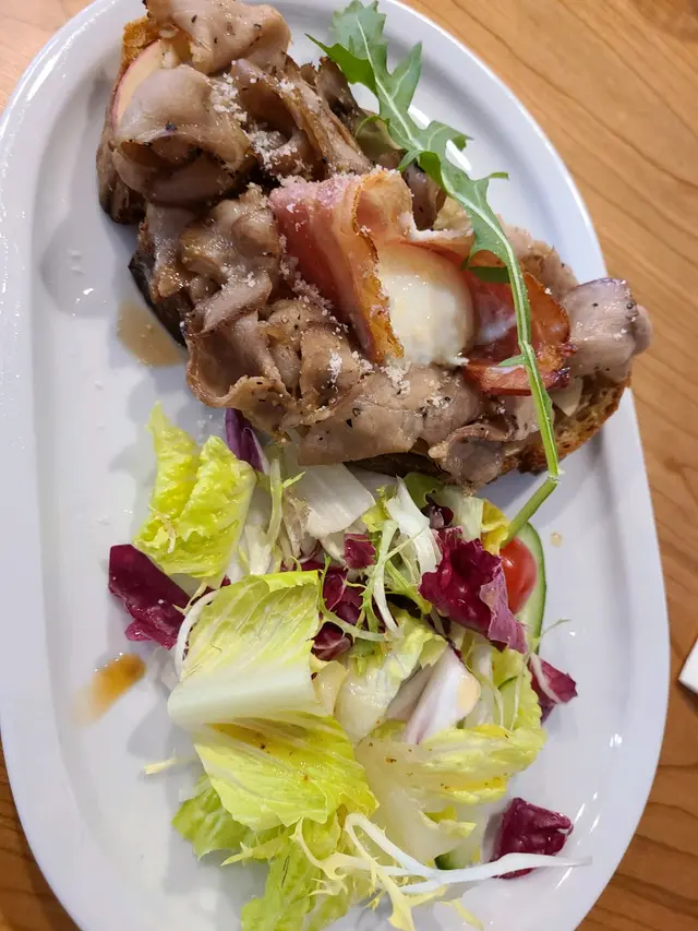 豬肉 蘋果 三文治