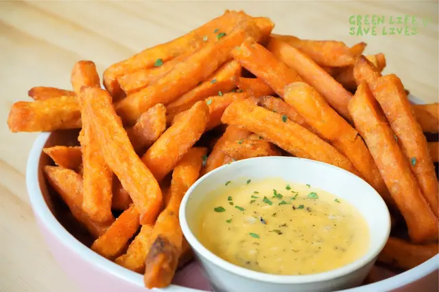 黑松露純素芝士蕃薯條