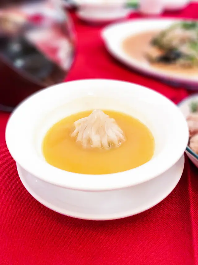南瓜濃湯素餃