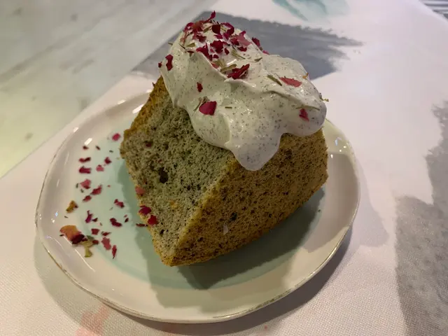 糕身沒有半點濕潤,還很有彈性