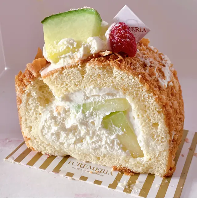 日本和三盆糖蜜瓜海綿卷