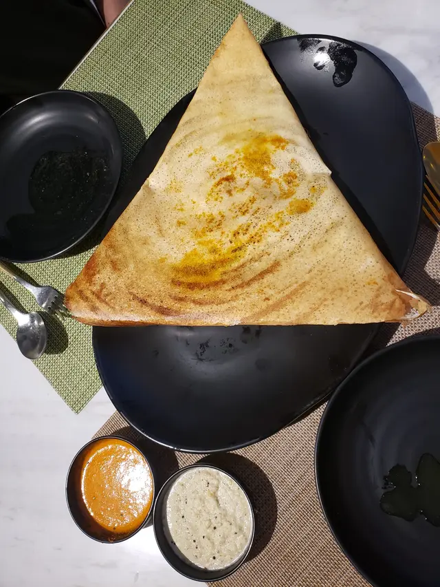 mushroom masala dosa 