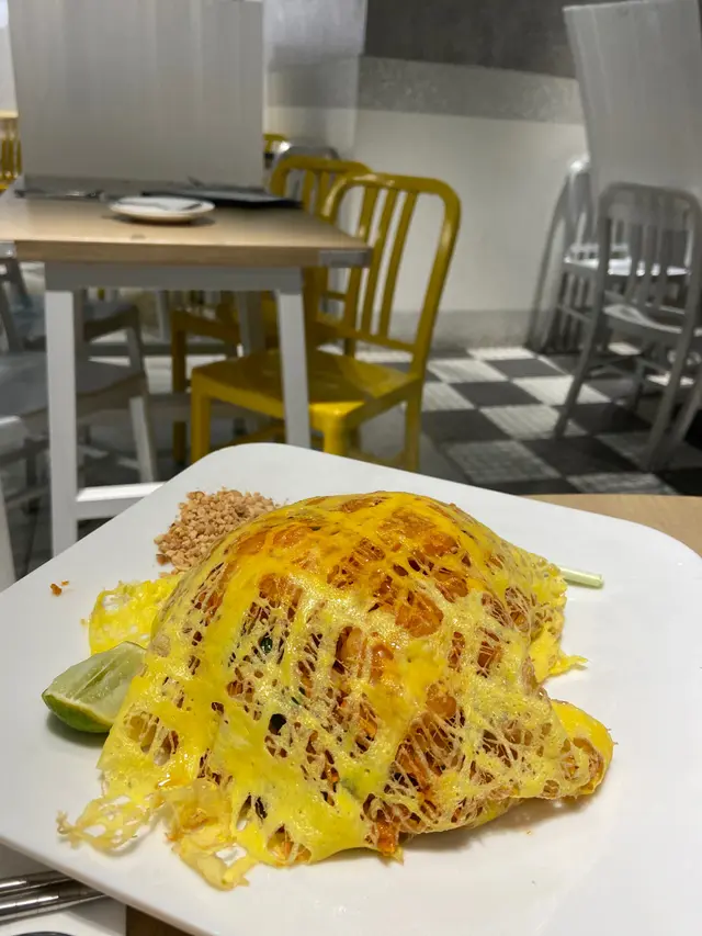 泰式蝦炒金邊粉