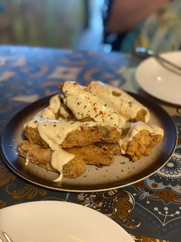 Chicken  wings  with  spicy  fuyu  sauce  