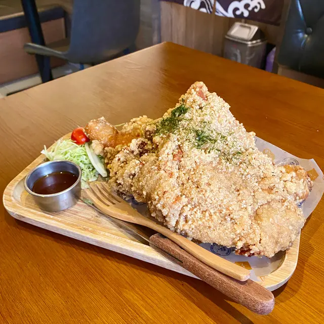 戰斧鹽酥雞扒