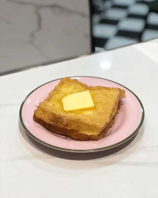 流心芝士西多士