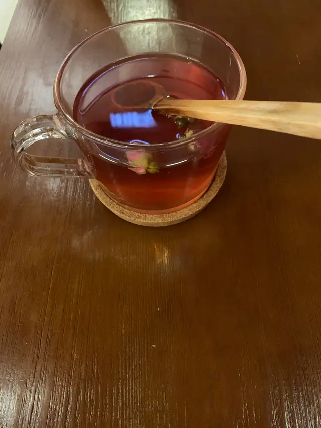 玫瑰蜜桃果茶