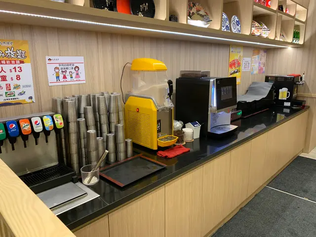 自助飲品區