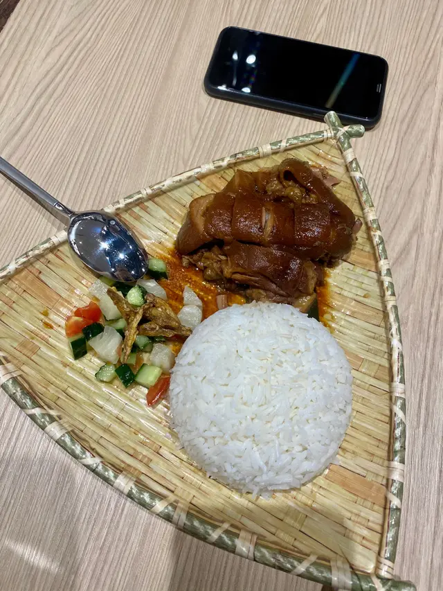 亞參豬手飯