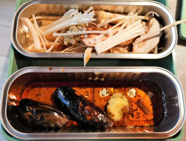 黑松露牛油雜菌及牛油香草藍青口