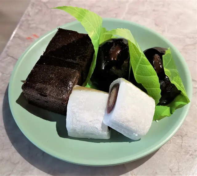Brownie、和菓子及雪卷