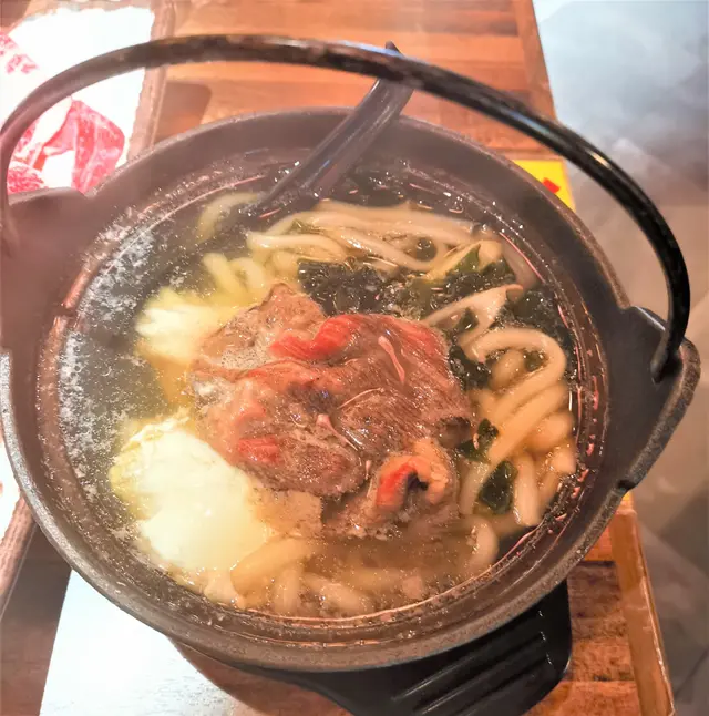 日本黑毛和牛鍋燒烏冬