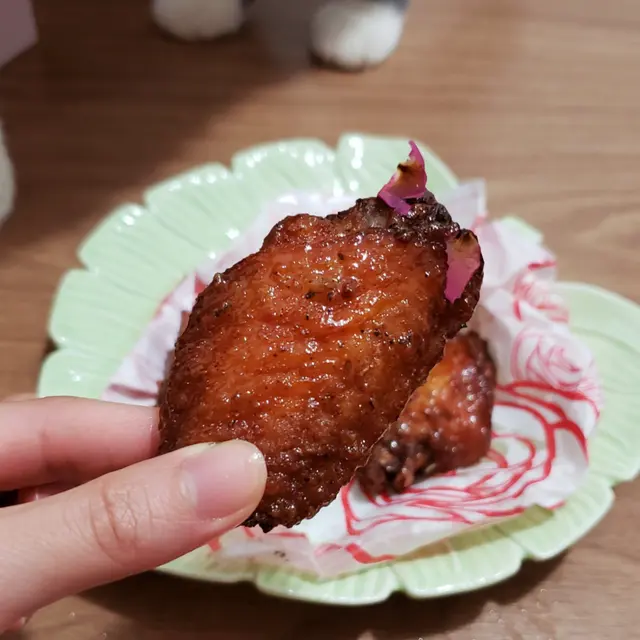 文青風玫瑰雞翼