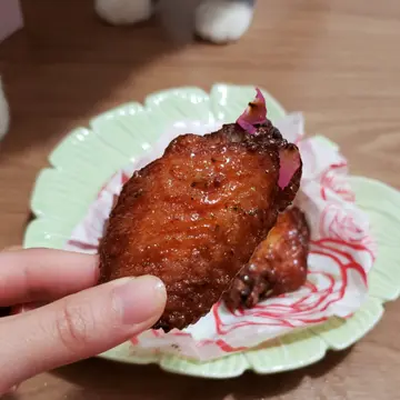 文青风玫瑰鸡翼