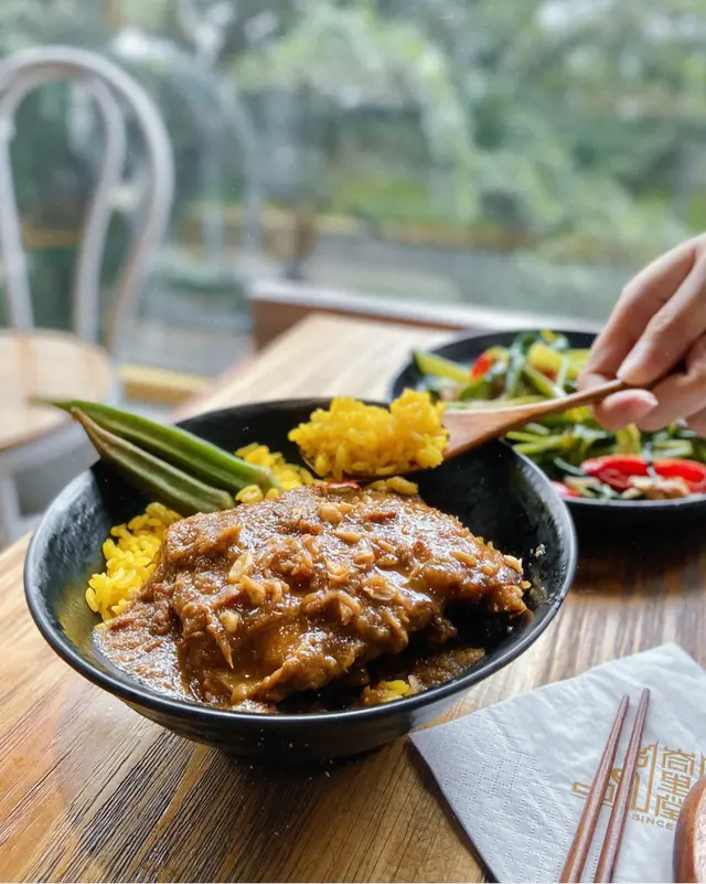 峇里式豬肋骨飯