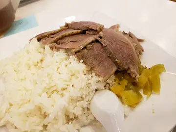
鹅片饭