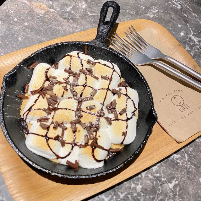 烤棉花糖朱古力