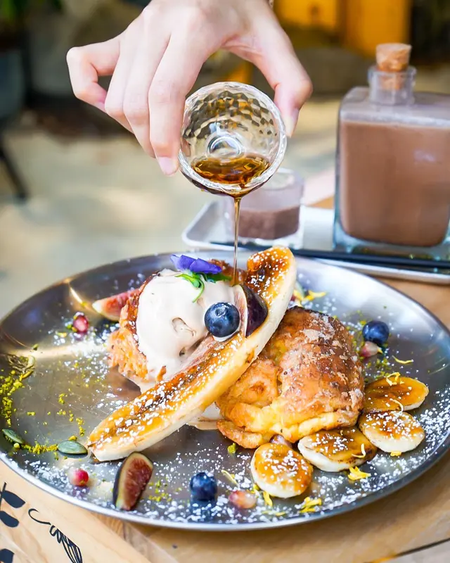 焦糖香蕉樹頭麵包