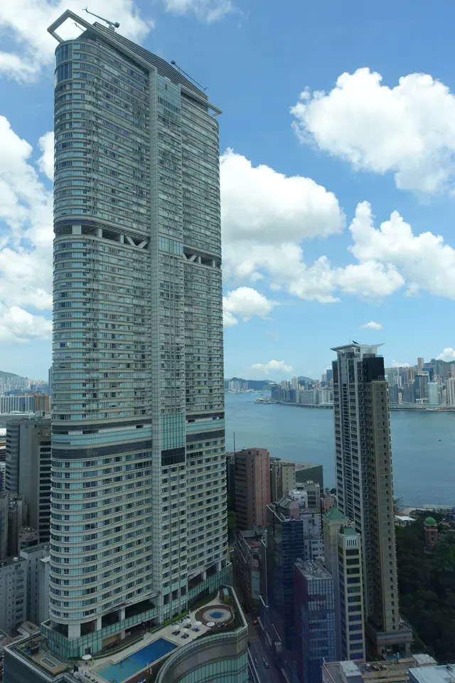 遠眺港島東美景