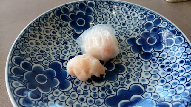 晶瑩煙韌的外皮,蝦肉頗多,真材實料