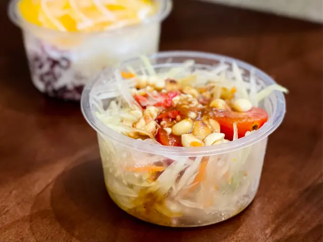 青木瓜絲食極都有,哈哈!