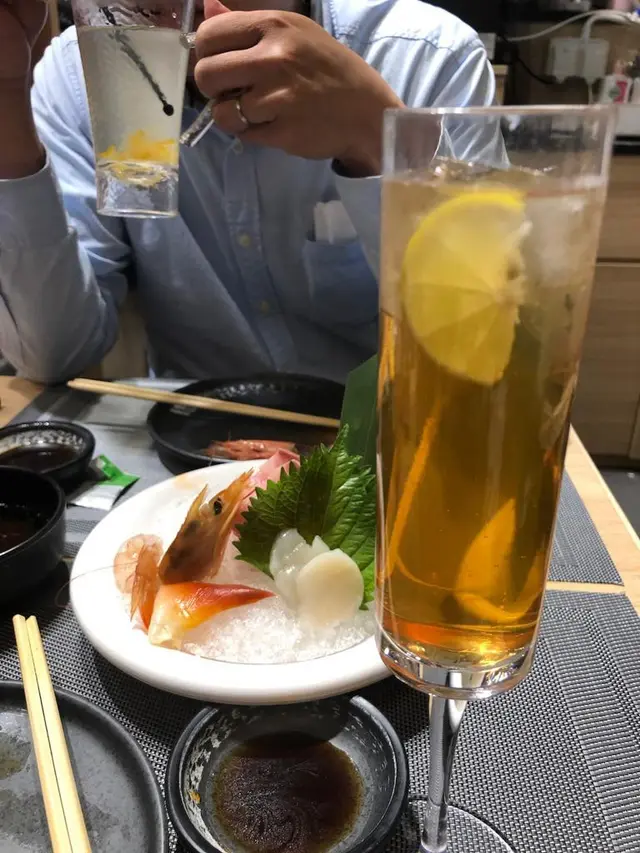 刺身全部都好新鮮好食 甜蝦 油甘魚 都推介