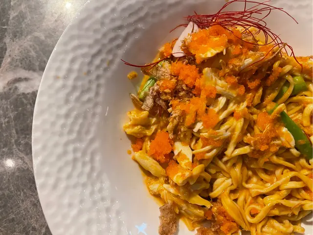 龍蝦汁蟹肉伊麵