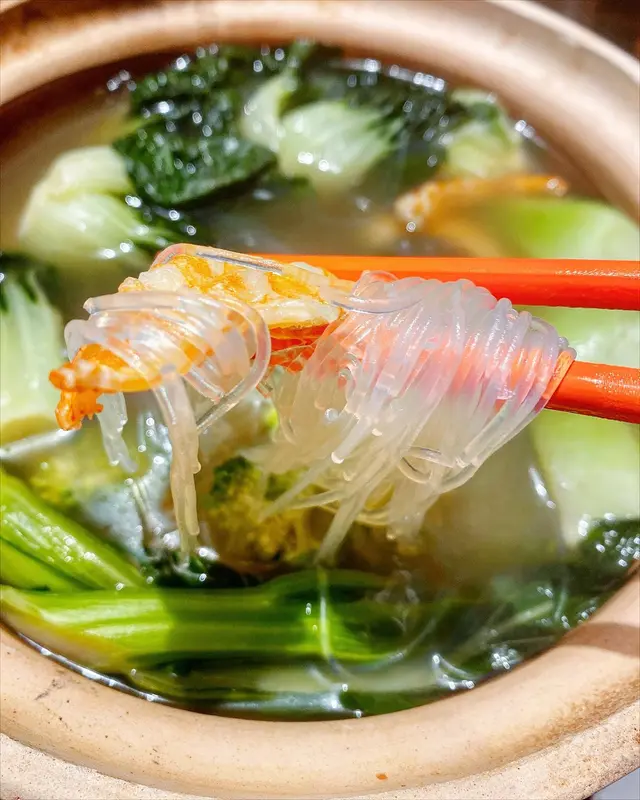 高湯粉絲什菜煲