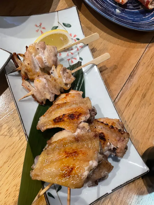 雞翼串燒+ 雞胸軟骨串燒