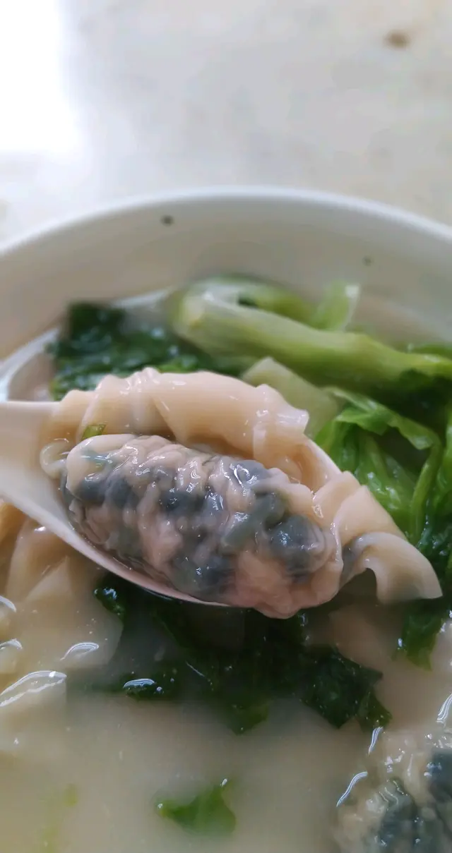 淨食時蔬自家製海蝦有機菠菜水餃