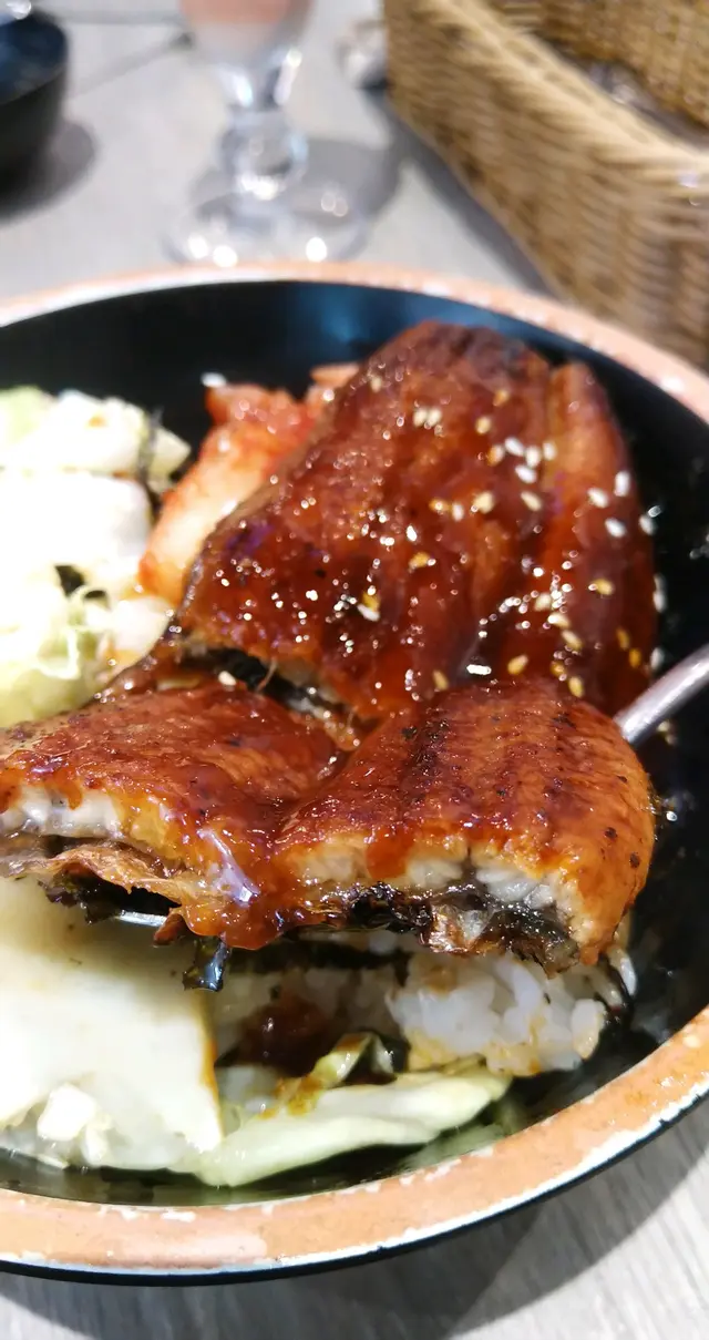 泡菜鰻魚燒拌飯