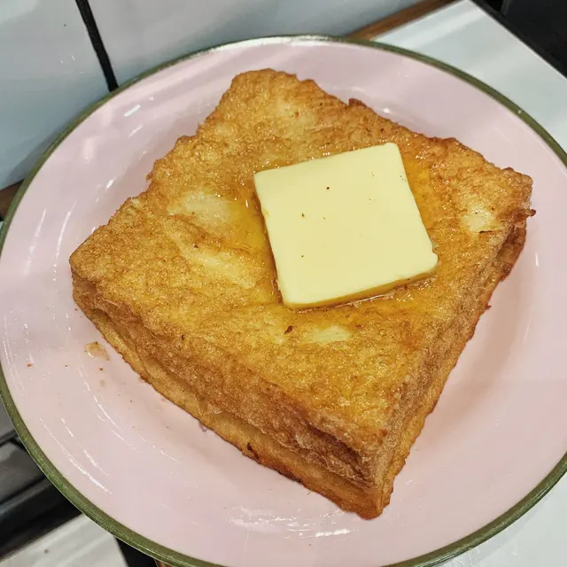 流心芝士西多士