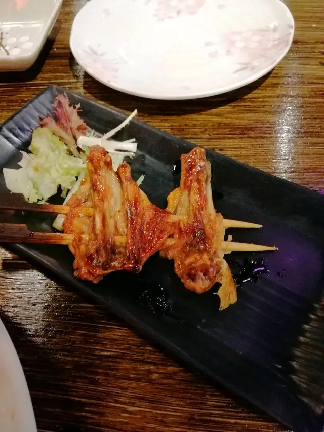 汁燒雞翼（后面）