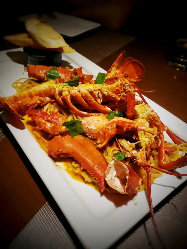 意式辣味活龍蝦