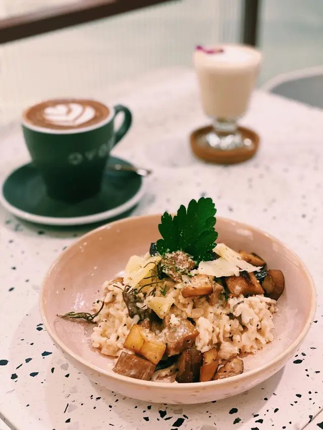 蘑菇芝士意大利飯
