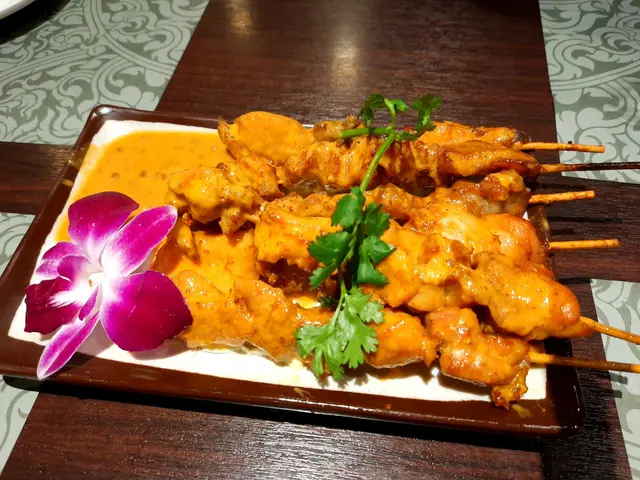 泰式沙爹串燒(豬牛)