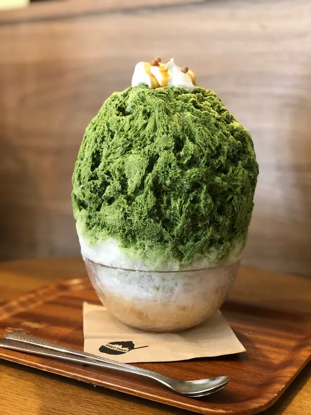 抹茶忌廉焦糖味