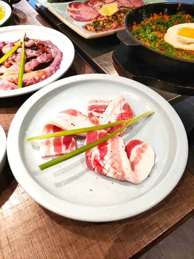 慶洲黑毛豬五花肉(鹽燒)