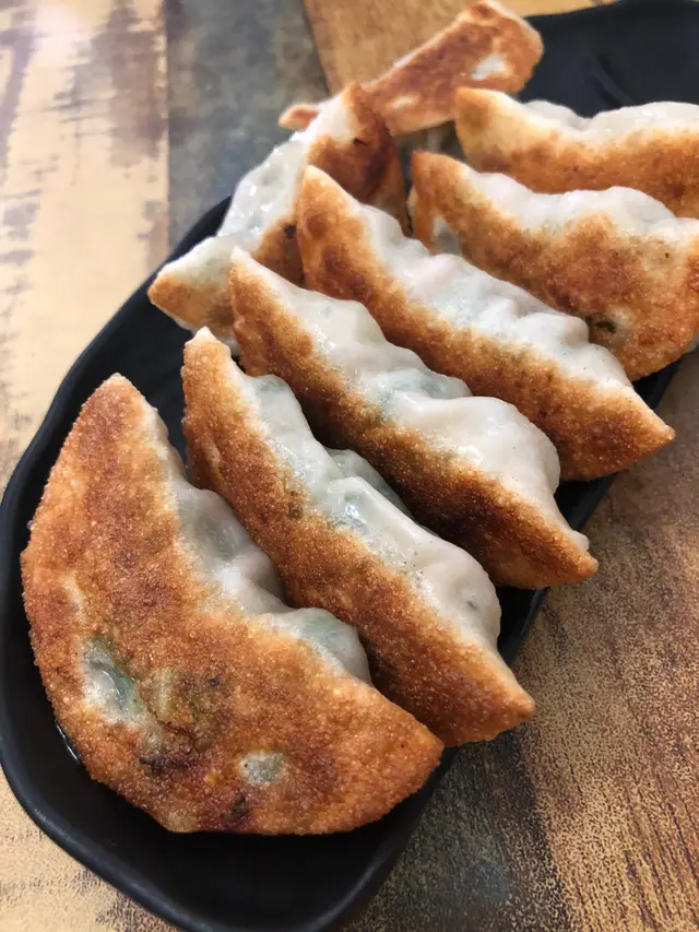 韭菜豬肉煎餃