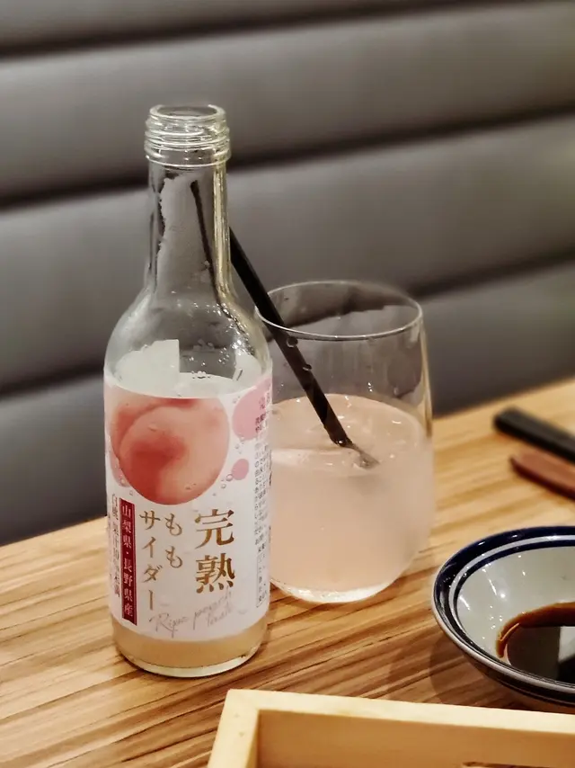全 熟 桃 味 梳 打
