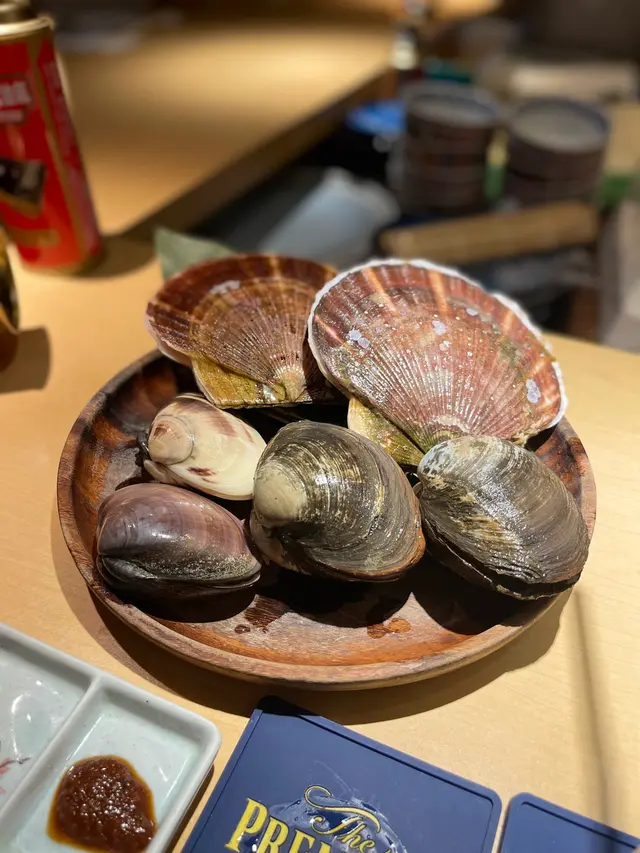 活龍蝦活貝浜燒盛合